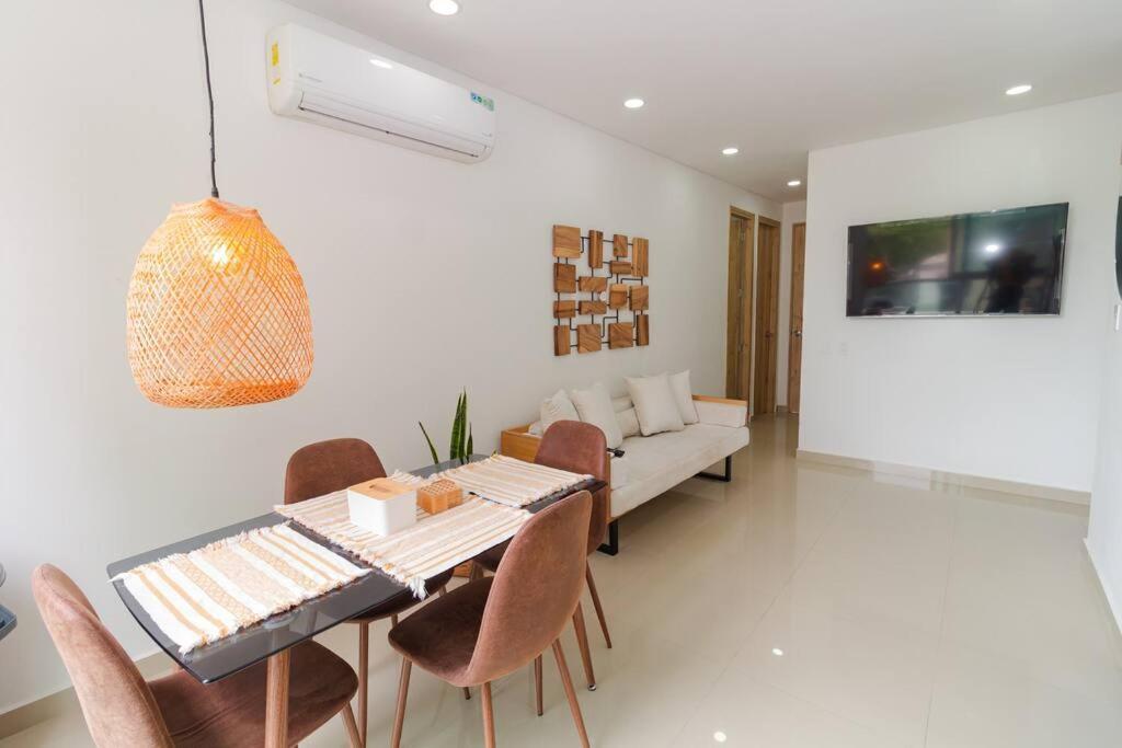 Apartamento A Un Paso Del Mar En Rodadero White 302 Apartment *
